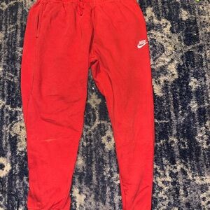 Nike Kids Bright Red Sweatpants